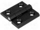 Hinge  Width  50mm  zinc and aluminium alloy  black  H  50mm