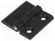 Hinge  Width  50mm  zinc and aluminium alloy  black  H  50mm