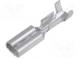Terminal  flat  2.8mm  0.8mm  female  0.3÷0.5mm2  crimped  straight