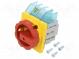 Switch-disconnector  Poles  3+N  on panel  32A  3LD2  -25÷55°C