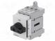 Switch-disconnector  Poles  3  DIN,on panel  16A  3LD3  7.5kW
