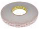 Tape  fixing  W  19mm  L  33m  Thk  600um  acrylic  grey  -35÷110°C