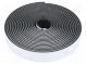 Tape  velcro  W  25mm  L  5m  Thk  5.8mm  rubber  black  -30÷50°C