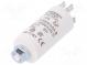 Capacitor  motors, run  2uF  475VAC  Ø28x55mm  -25÷85°C  ±5%