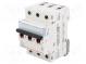 Circuit breaker  400VAC  Inom  10A  Poles  3  DIN  Charact  C  6kA