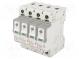 Surge arrestor  Type 2  Poles  4  40kA  320VAC  DIN  -10÷40°C  IP20