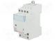 Контактор 4-полюсный установочный  230ВAC  25А  NO x4  DIN  SM400