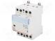 Контактор 4-полюсный установочный  230ВAC  63А  NO x4  DIN  SM300