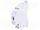 Контактор 2-полюсный установочный  230ВAC  25А  NO x2  DIN  SM400