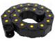 Cable chain  Protection  Bend.rad  100mm  L  1000mm