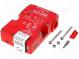 Safety switch  bolting  TLS1-GD2  NC x2  IP67  plastic  red  110VAC