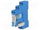 Relay  interface  DPDT  Ucoil 24VDC  8A  8A/250VAC  8A/30VDC  350VA