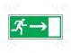 Safe condition sign  Mat  PS  W  150mm  H  300mm  PN-92/N-01256/02