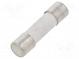 Fuse  fuse  time-lag  1.25A  250VAC  ceramic,cylindrical  5x20mm