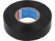 Electrically insulated tape  PVC  W  19mm  L  20m  black