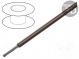 Wire  HookUp Wire Teflon  stranded  Cu  26AWG  brown  PTFE  600V