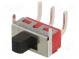 Switch  slide  Pos  2  SPDT  2A/250VAC  5A/28VDC  ON-ON  -30÷85°C