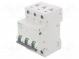 Circuit breaker  230/400VAC  Inom  25A  Poles  3  DIN  Charact  C