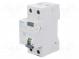 RCD breaker  Inom  16A  Ires  30mA  Poles  1+N  230/400VAC  DIN  IP20
