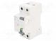 RCD breaker  Inom  25A  Ires  30mA  Poles  1+N  230/400VAC  DIN  IP20