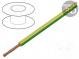 Wire  FlexiVolt-1V,Flexivolt®  stranded  Cu  2.5mm2  green-yellow