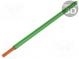 Wire  Silivolt®-E  stranded  1x0,25mm2  silicone  green  300V  100m
