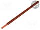 Wire  Silivolt®-E  stranded  1x0,25mm2  silicone  brown  300V  100m