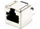 Socket  RJ45  PIN  8  Pin layout  8p8c  THT  straight  16.82mm