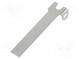 Straight lever  21.5mm  DC series  Colour  silver