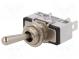 Switch  toggle  Positions 2  SPDT  ON-ON  15A/250VAC  15A/12VDC