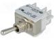 Switch  toggle  Positions 2  DPDT  ON-ON  15A/250VAC  15A/12VDC