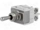 Switch  toggle  Positions 3  DP3T  (ON)-OFF-(ON)  10A/250VAC