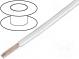 Wire  EcoWire  stranded  Cu  24AWG  white  MPPE  600V  30.5m