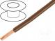 Wire  EcoWire  stranded  Cu  22AWG  brown  MPPE  600V  305m