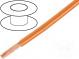 Wire  EcoWire  stranded  Cu  22AWG  orange  MPPE  600V  30.5m