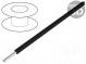 Wire  EcoWire  solid  Cu  18AWG  black  MPPE  600V  30.5m