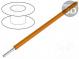 Wire  EcoWire  solid  Cu  18AWG  orange  MPPE  600V  305m