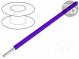 Wire  EcoWire  solid  Cu  18AWG  violet  MPPE  600V  30.5m