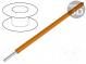 Wire  EcoWire  solid  Cu  14AWG  orange  MPPE  600V  305m