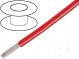 Wire  EcoWire  stranded  Cu  10AWG  red  MPPE  600V  305m