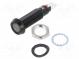 Indicator  LED  recessed  24÷28VDC  Cutout  Ø8.1mm  IP67  aluminium