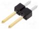 Pin header  pin strips  BERGSTIK II  male  PIN  2  straight  2.54mm