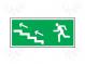 Safe condition sign  Mat  PS  W  150mm  H  300mm  PN-92/N-01256/02