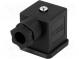 Valve connector  plug  Type  A  PIN 3  18mm  4A  female  0÷230VDC