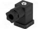 Valve connector  plug  Type  CI  PIN 3  9.4mm  4A  female  0÷110VDC