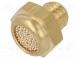 Sound suppression silencer  Thread  M5  sintered bronze  F  4mm