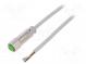 Connection lead  M12  PIN  4  straight  3m  plug  32VAC  -40÷85°C