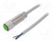 Connection lead  M12  PIN  4  straight  5m  plug  32VAC  -40÷85°C