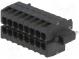 Pluggable terminal block  3.5mm  ways  16  straight  plug  female