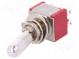 Switch  toggle  Positions 2  DPDT  ON-ON  2A/250VAC  5A/28VDC  IP40